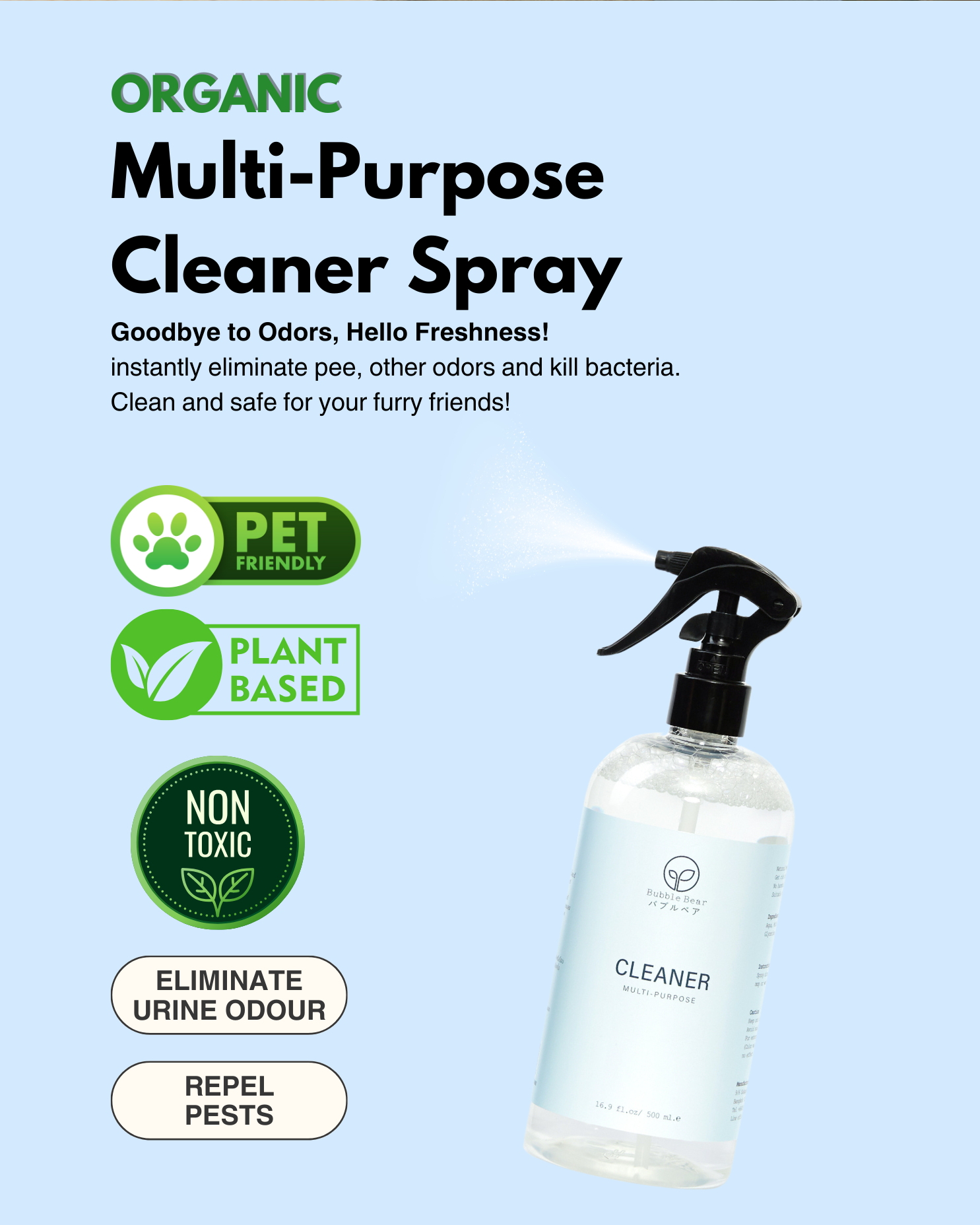Multi-Purpose Cleaning Solution & Spray